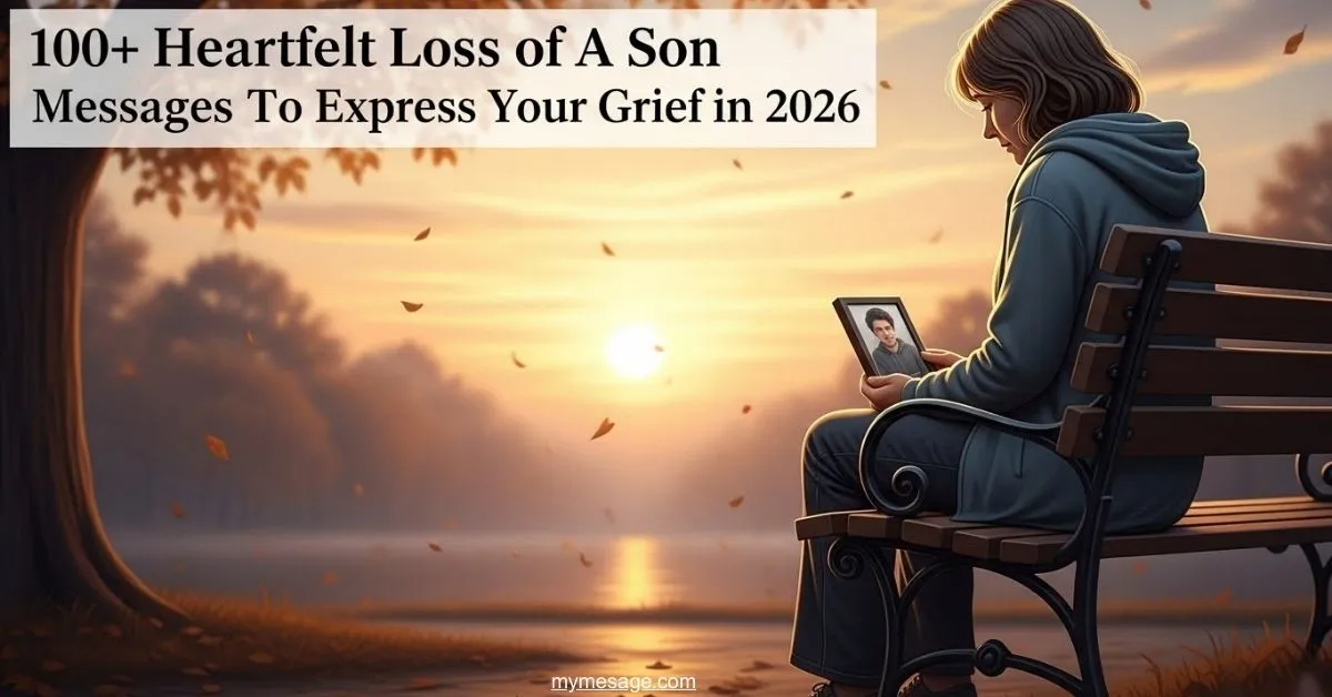 Loss of a Son Messages