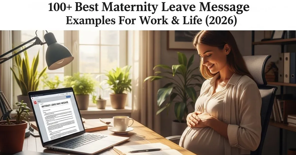 Maternity Leave Away Message