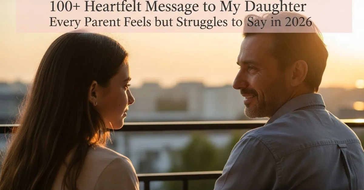 Message To My Daughter