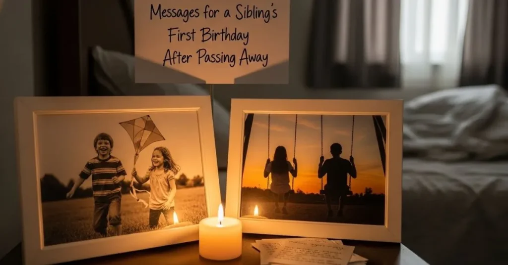 z Messages For a Sibling’s First Birthday After Passing Away
