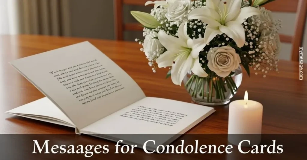 Messages For Condolence Cards