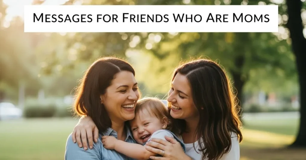 Messages For Friends Who Are Moms