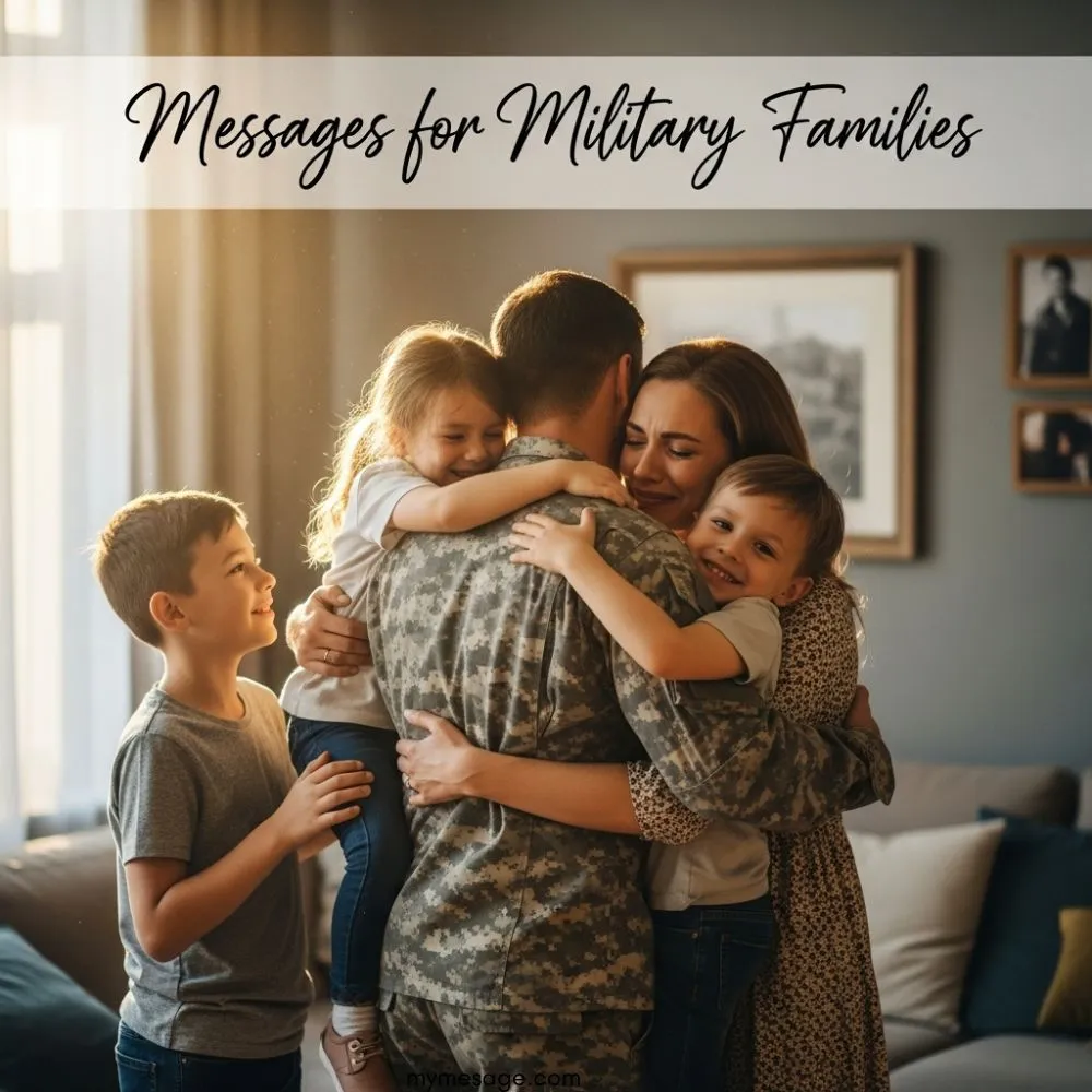 Messages For Military Families