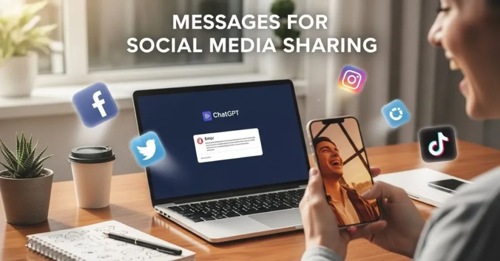 Messages For Social Media Sharing