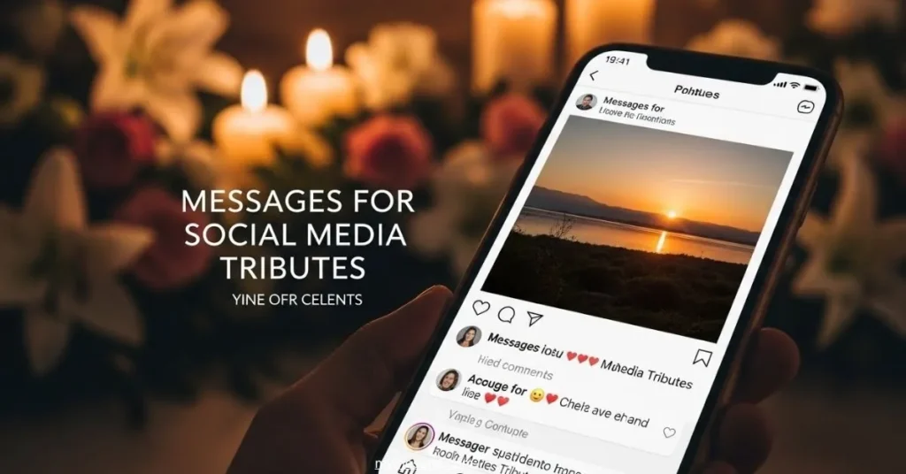 Messages For Social Media Tributes
