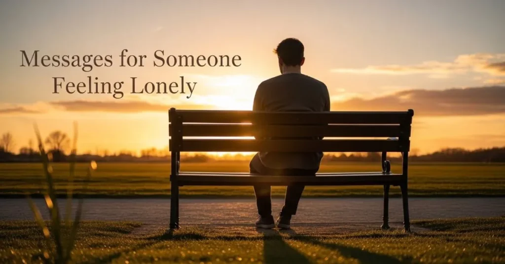 Messages For Someone Feeling Lonely