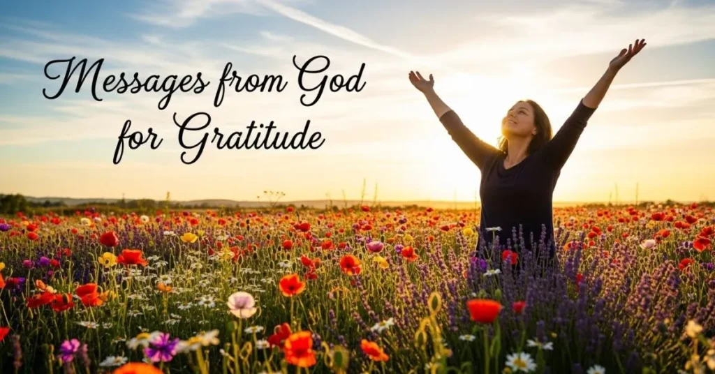 Messages From God For Gratitude