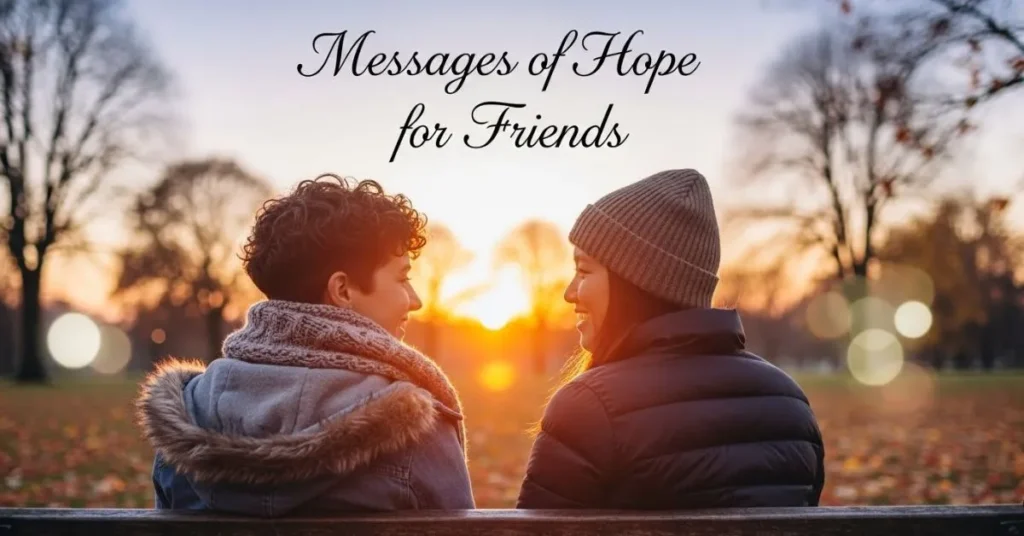 Messages of Hope for Friends