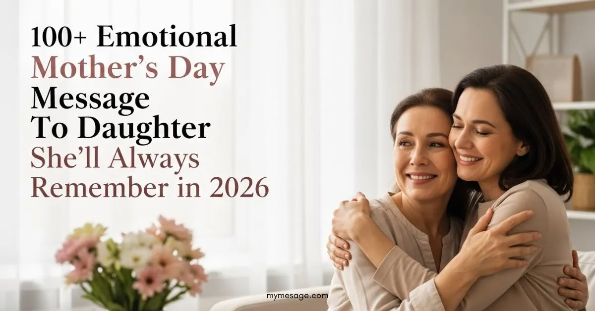 Mother’s Day Message To Daughter