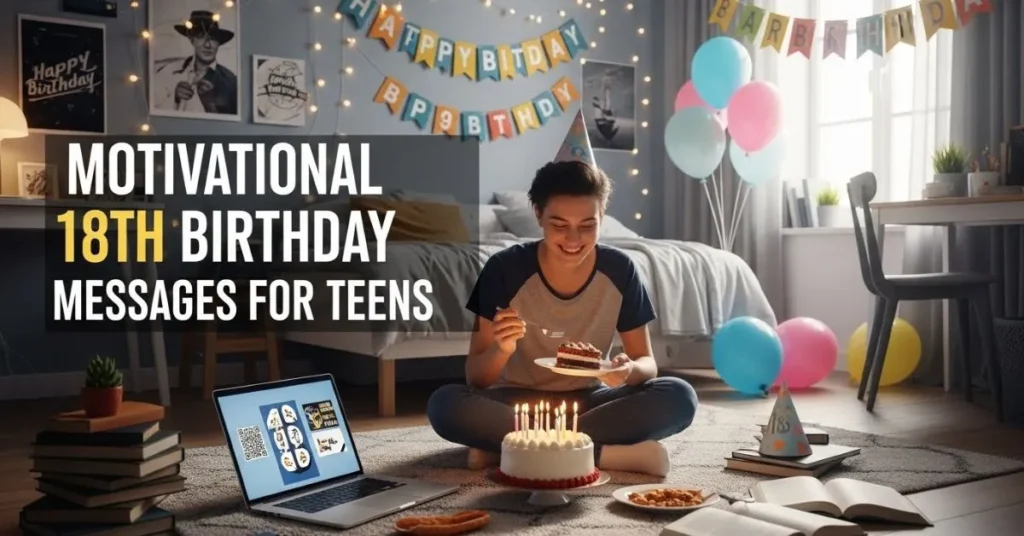 Motivational 18th Birthday Messages For Teens