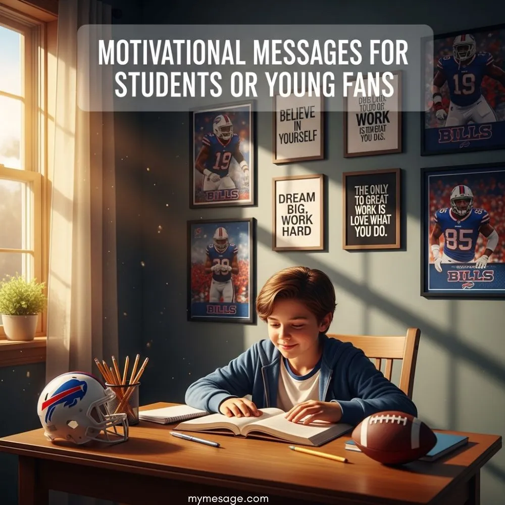 Motivational Messages For Students or Young Fans
