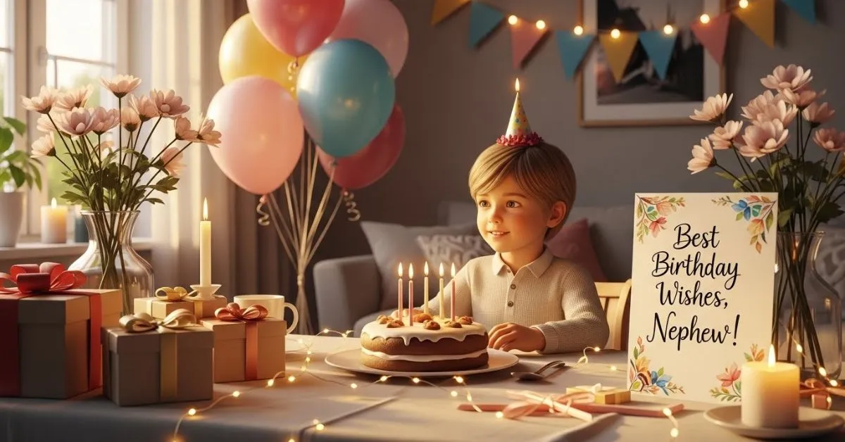 Nephew Birthday Message