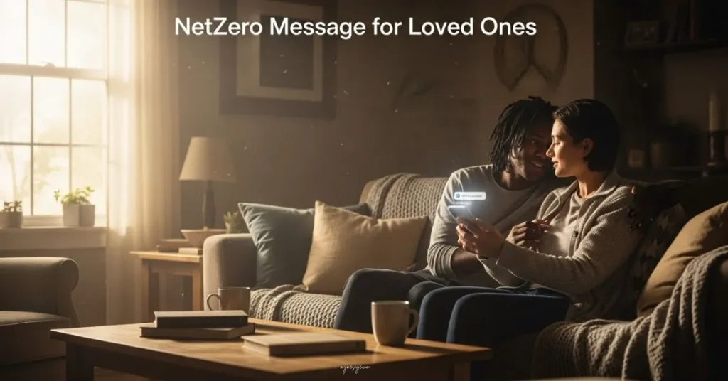 NetZero Message For Loved Ones