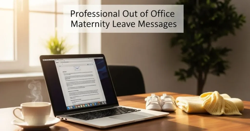 Professional Out of Office Maternity Leave Messages