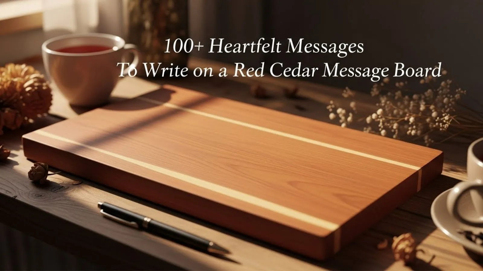 Red Cedar Message Board