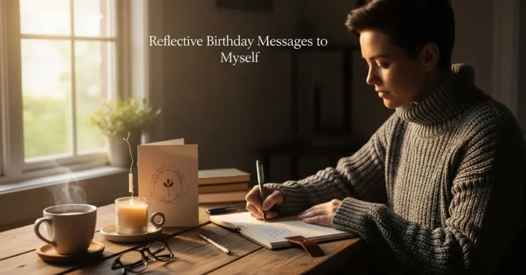 Reflective Birthday Messages To Myself