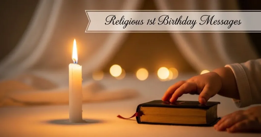 Religious 1st Birthday Messages