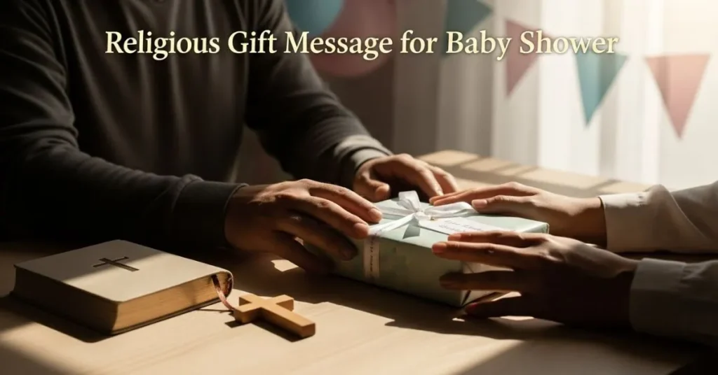Religious Gift Message For Baby Shower