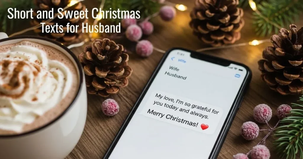 Short and Sweet Christmas Texts For Husband