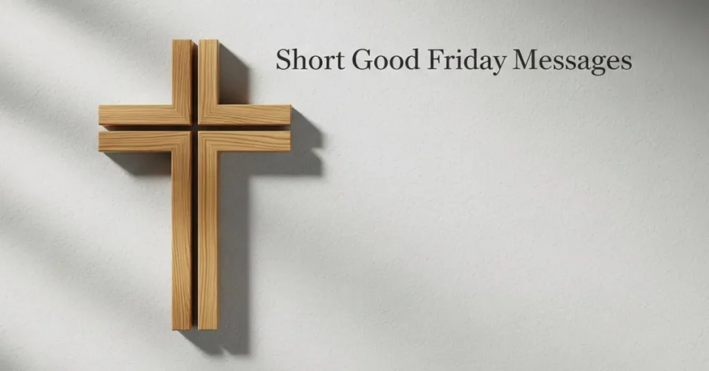 Short Good Friday Messages
