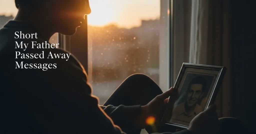 Short My Father Passed Away Messages