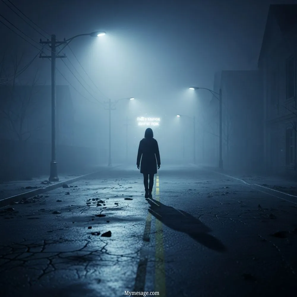 Silent Hill Short Message Aesthetic Lines