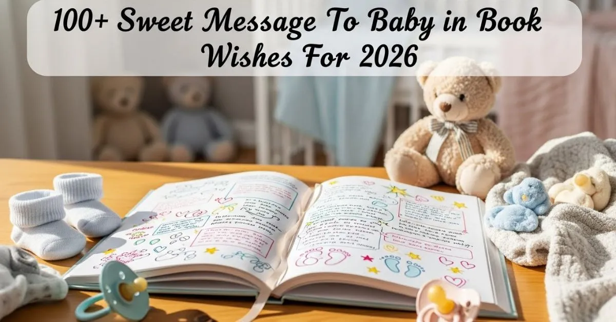 Sweet Messages To Baby in Book