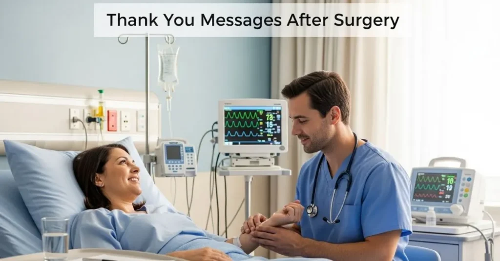 Thank You Messages After Surgery