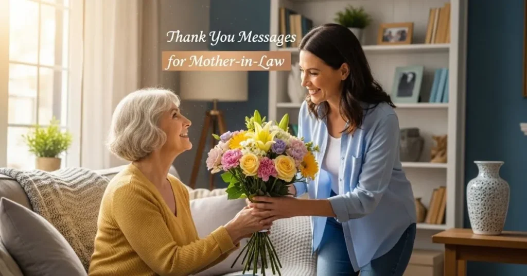 Thank You Messages For Mother-in-Law