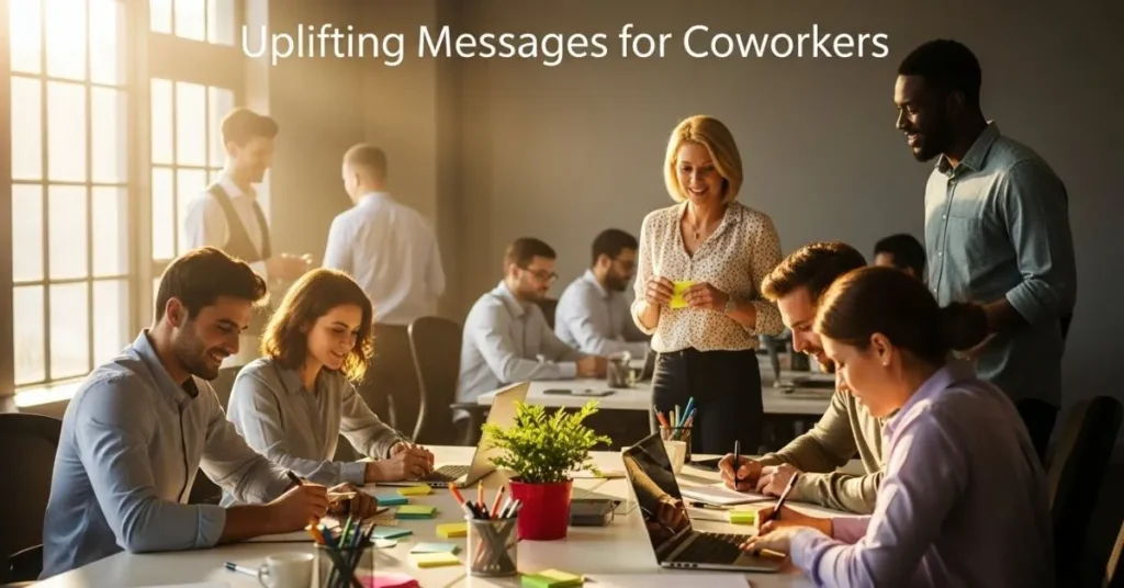 Uplifting Messages For Coworkers