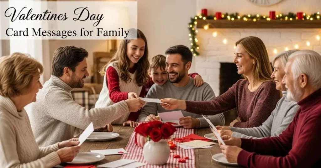 Valentines Day Card Messages For Family