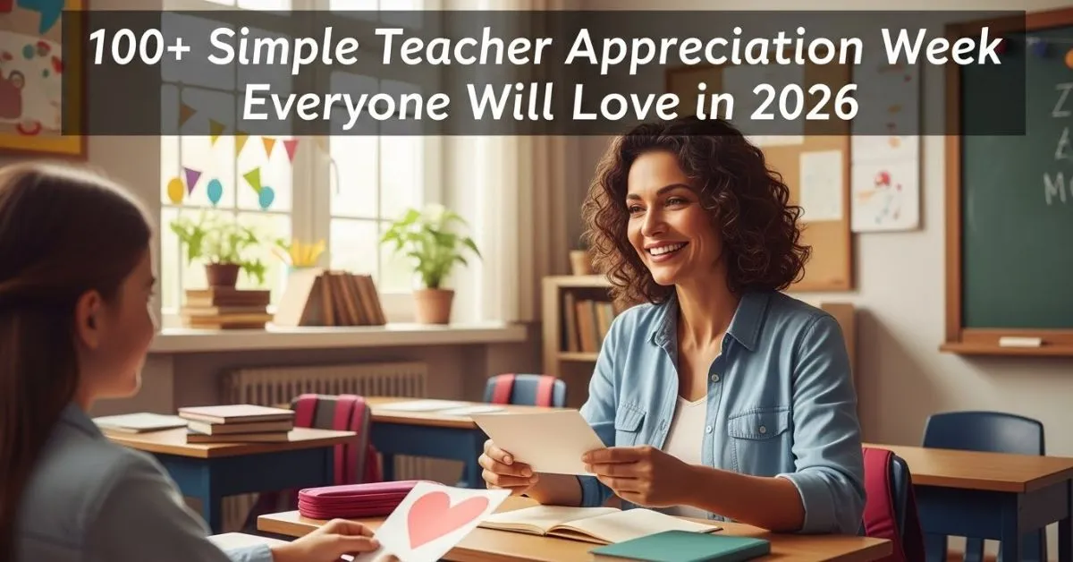 Teacher Appreciation Week Message