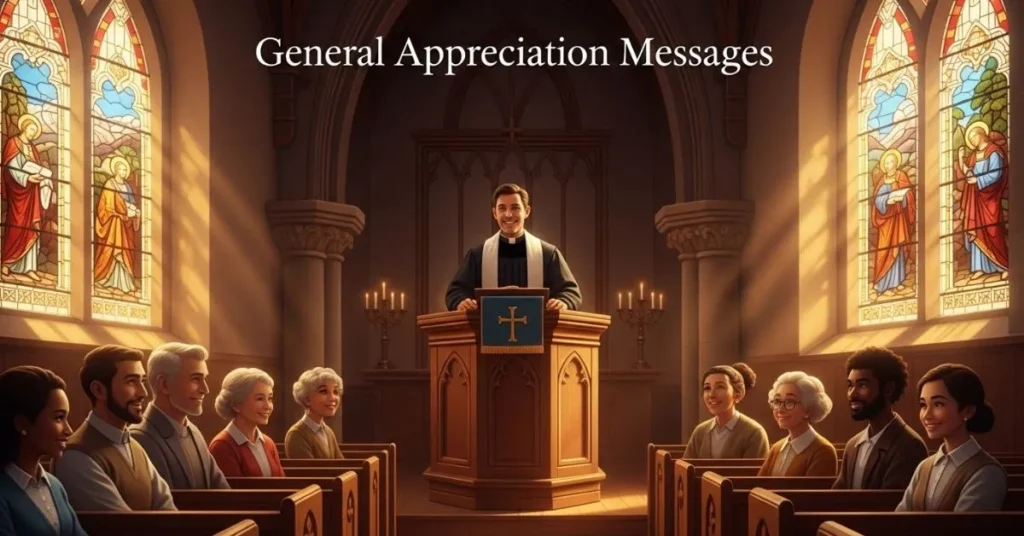 General Appreciation Messages