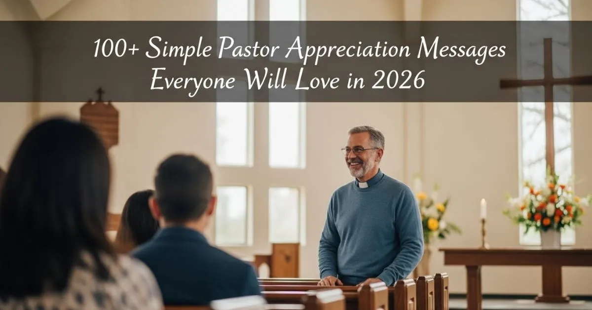Pastor Appreciation Messages
