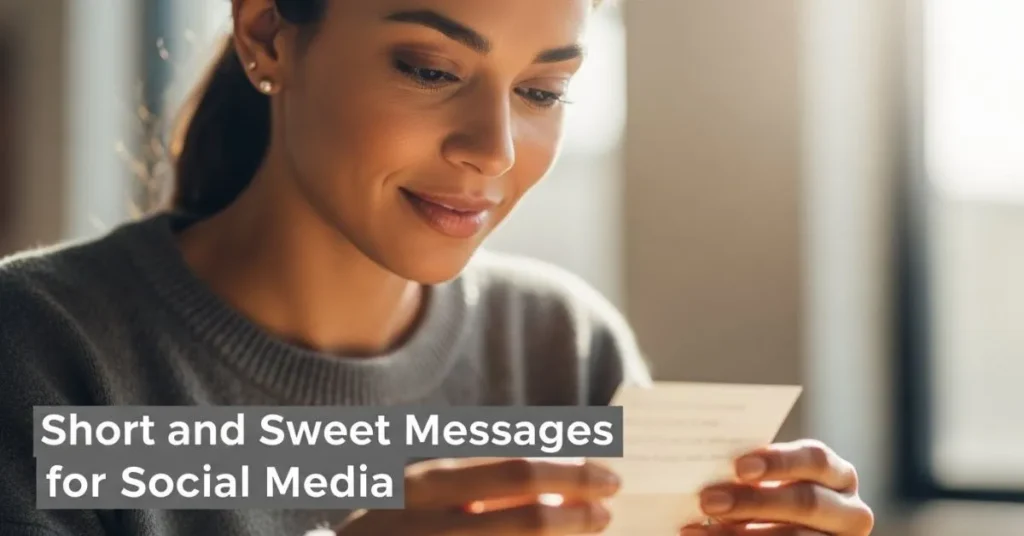Short And Sweet Messages For Social Media