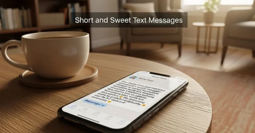 Short and Sweet Text Messages