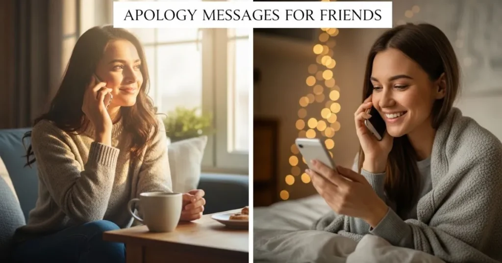Apology Messages For Friends