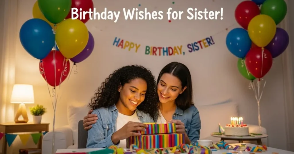 Birthday Wishes for Sister