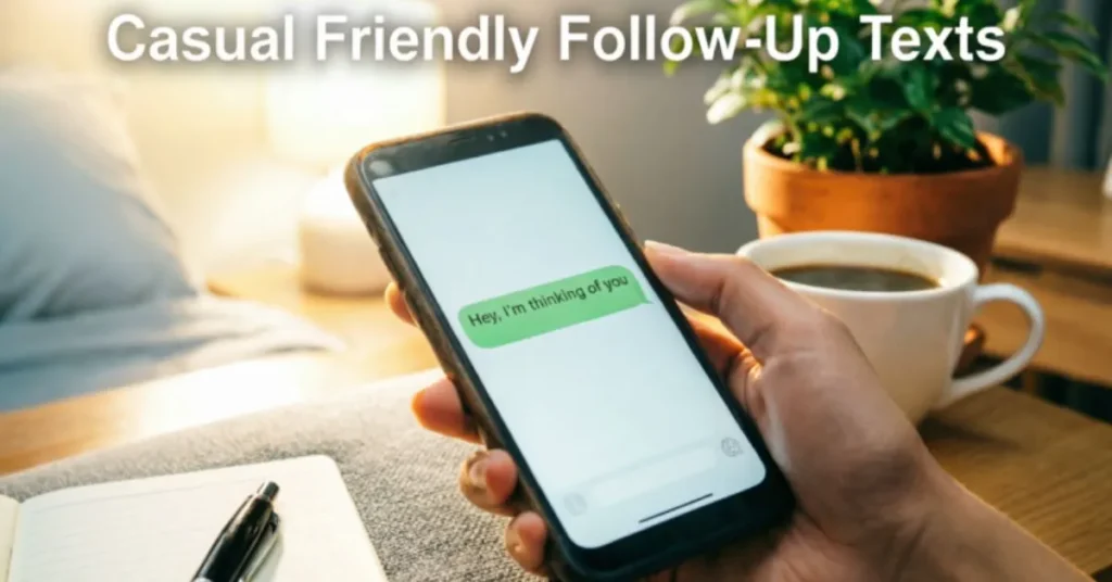 Casual Friendly Follow-Up Texts