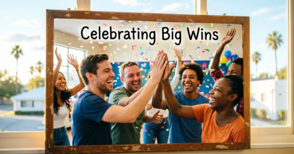 Celebrating Big Wins