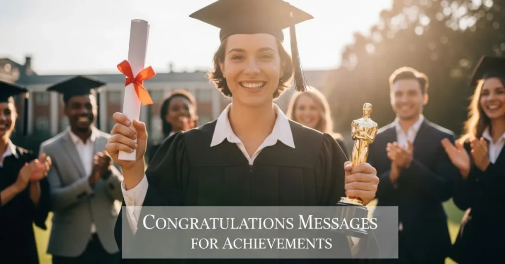 Congratulations Messages for Achievements
