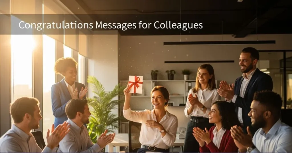 Congratulations Messages For Colleagues