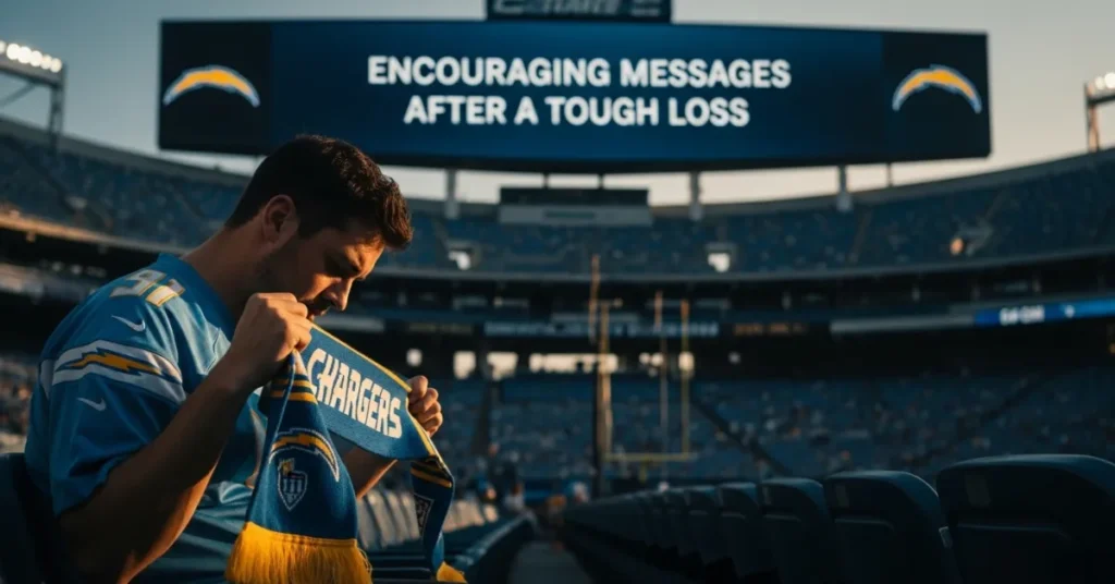 Encouraging Messages After a Tough Loss