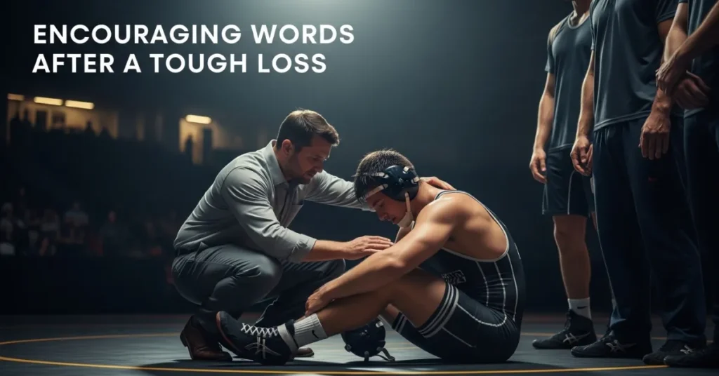 Encouraging Words After a Tough Loss
