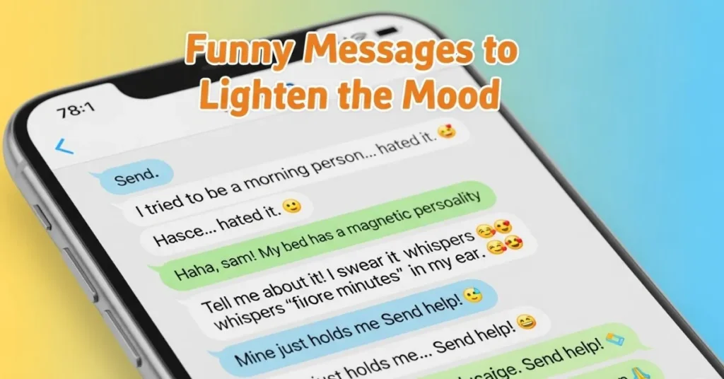 Funny Messages To Lighten the Mood