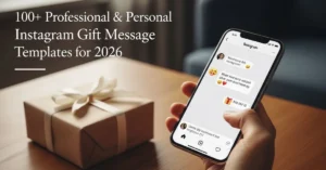 Instagram Gift Message