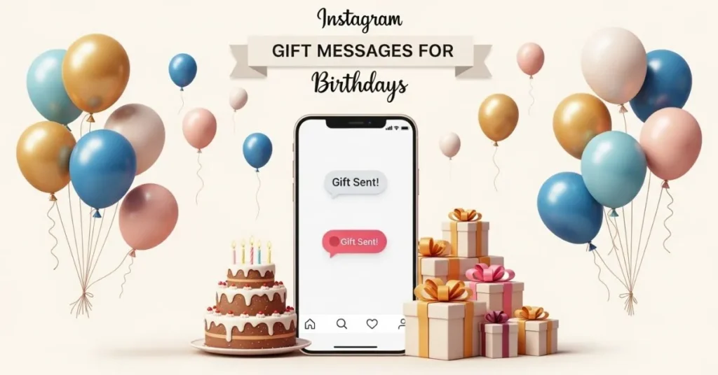 Instagram Gift Messages For Birthdays