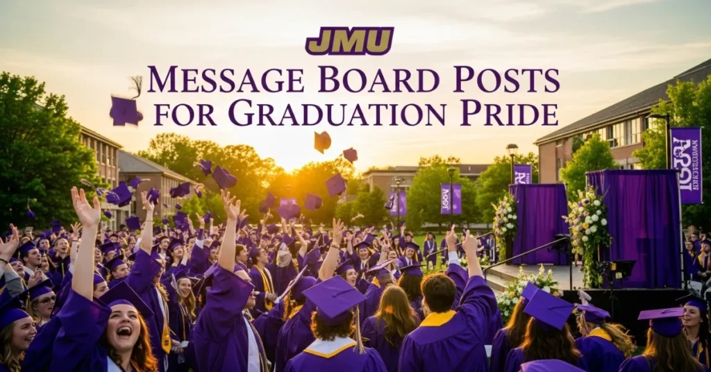 JMU Message Board Posts for Graduation Pride