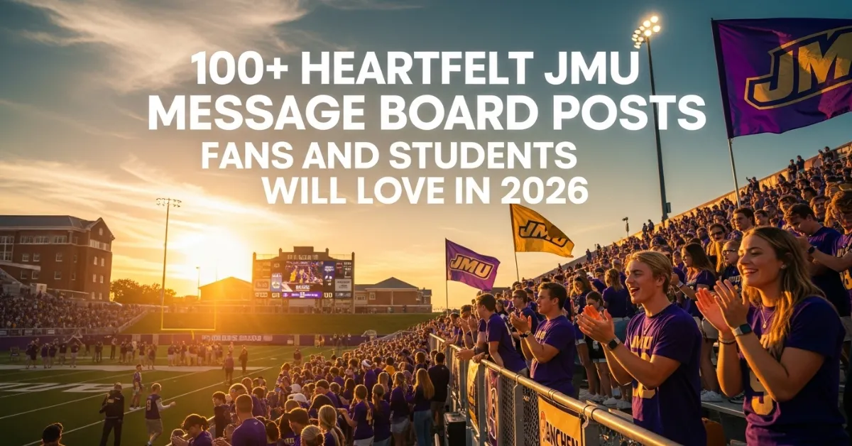 JMU Message Board