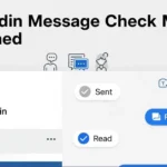 LinkedIn Message Check Mark